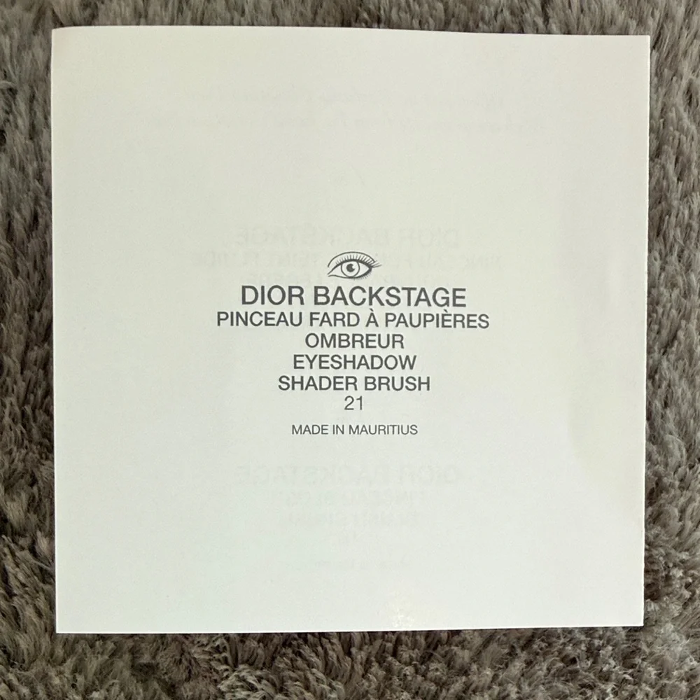 New Dior White & Black Makeup Brush Set with Case limited edition